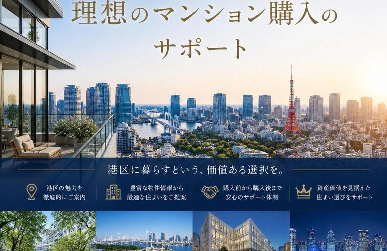 港区の魅力を体感する、理想のマンション購入のサポート