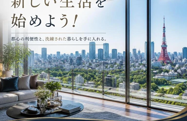 港区のマンション分譲で新しい生活を始めよう！