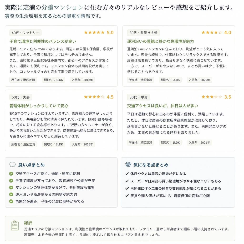 住民の声