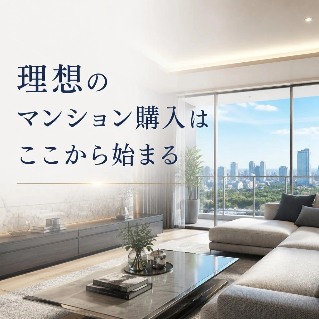 理想のマンション購入はここから始まる