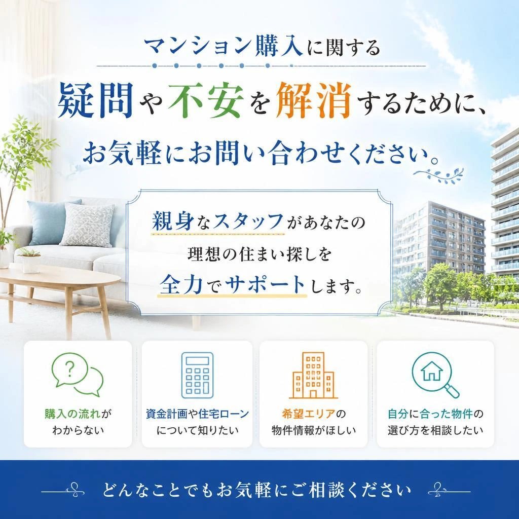 まずはお気軽にご相談を！