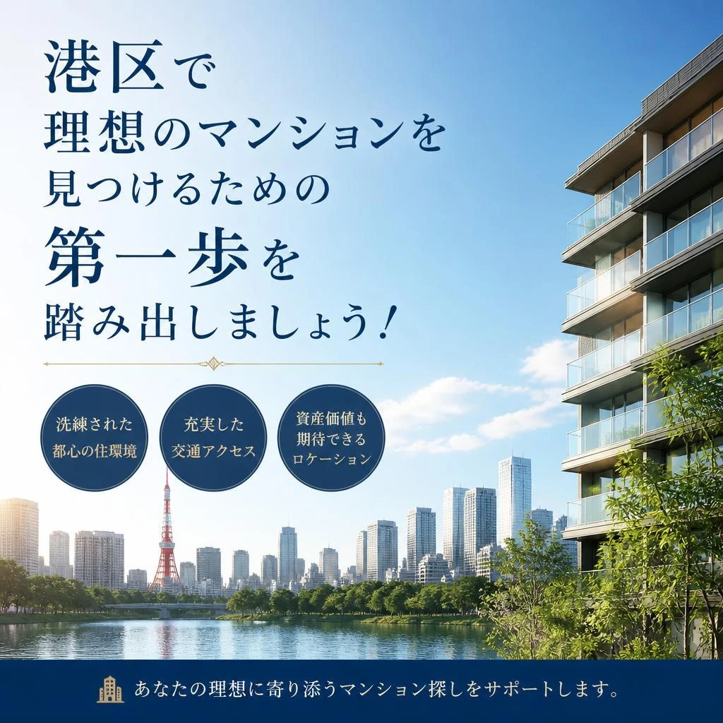 港区で理想のマンションを見つけるための第一歩を踏み出しましょう！