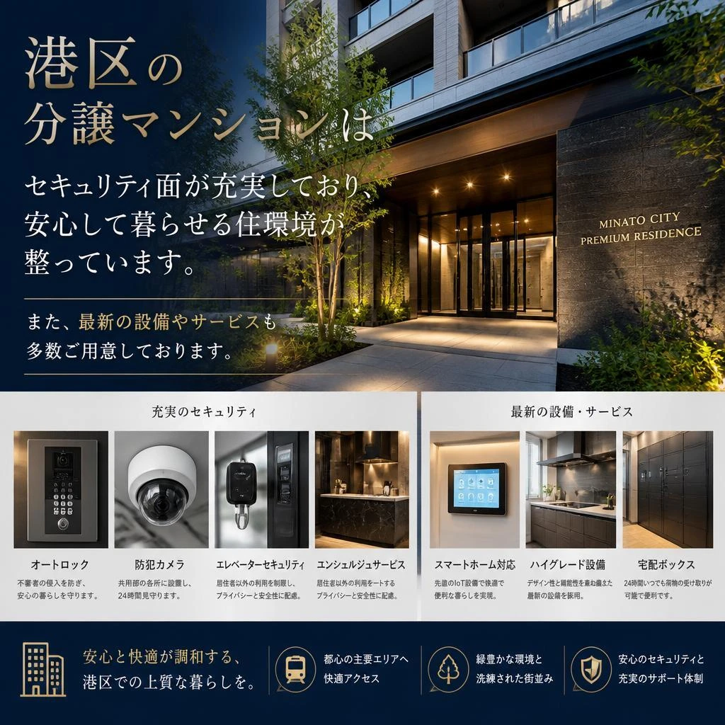 安心のセキュリティと設備
