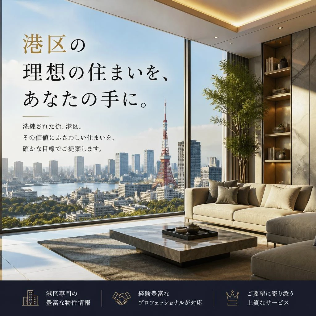 港区の理想の住まいを、あなたの手に。