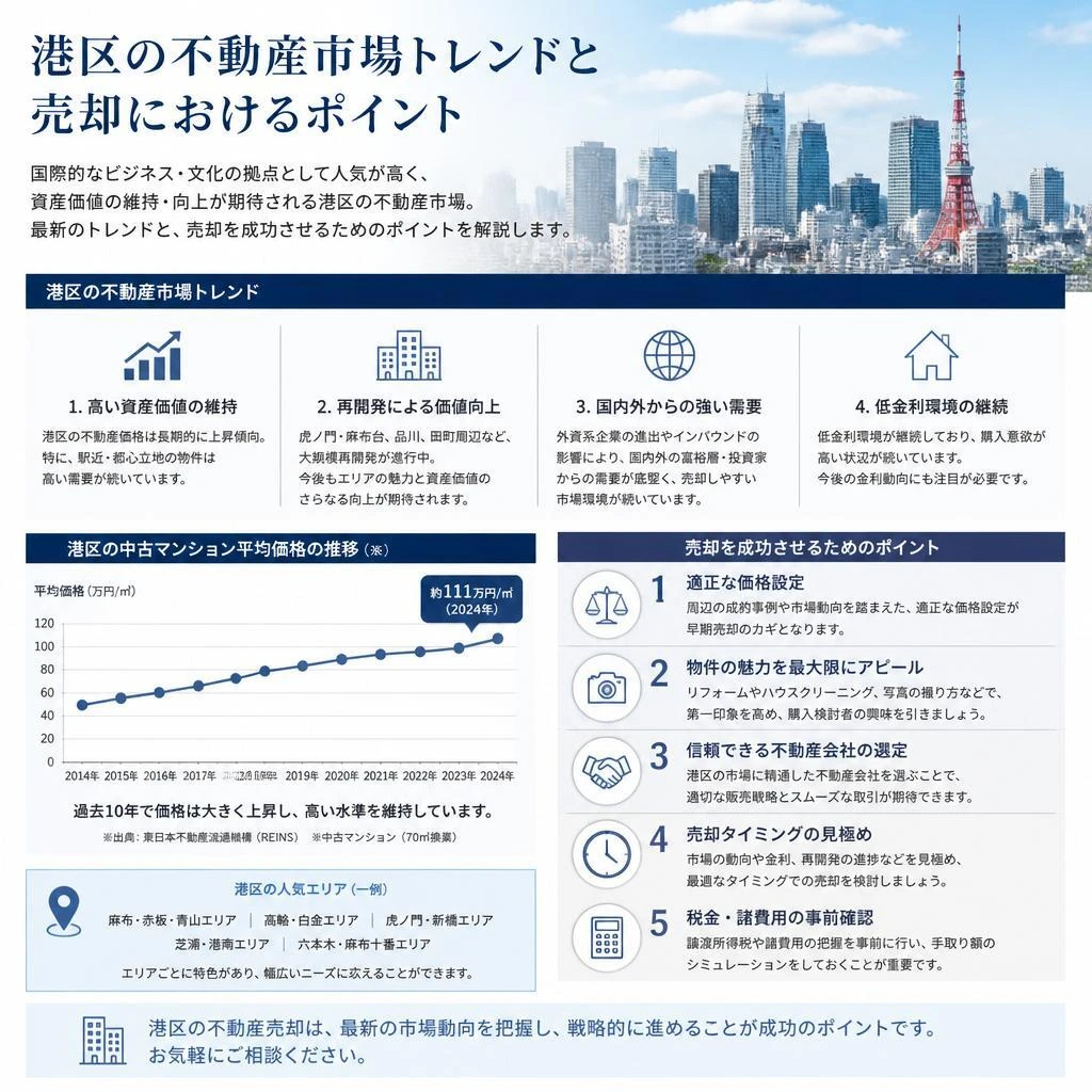 港区の不動産市場動向
