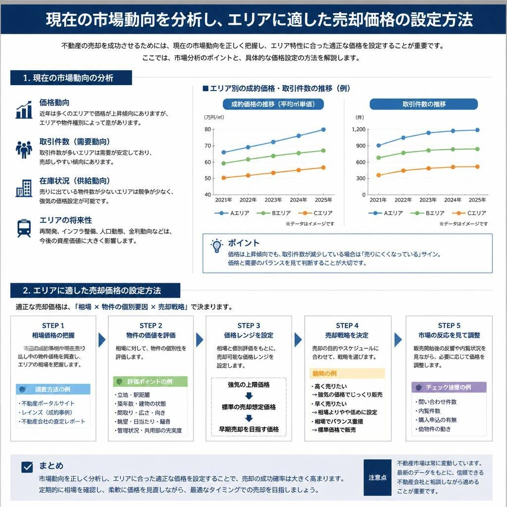 市場動向と適正価格の提案