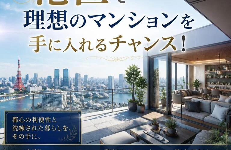 港区で理想のマンションを手に入れるチャンス！