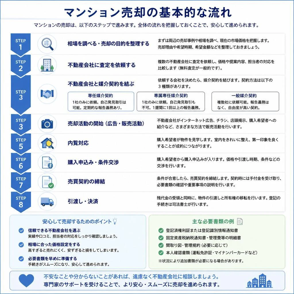 売却までの流れ