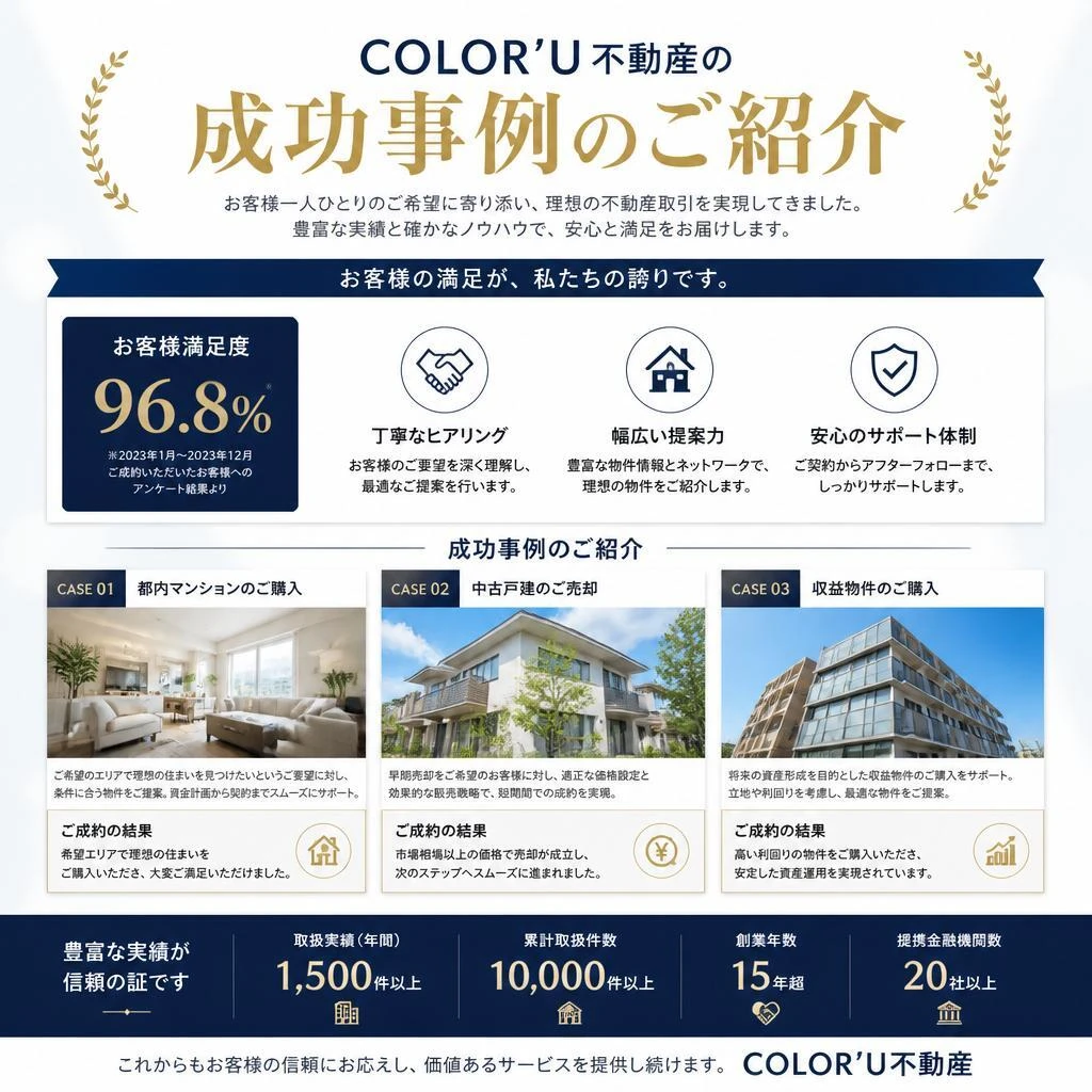 4. 実績と信頼の証