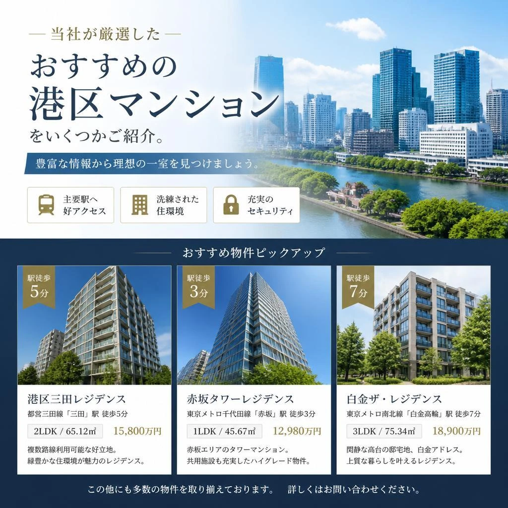 スタッフが推薦する物件