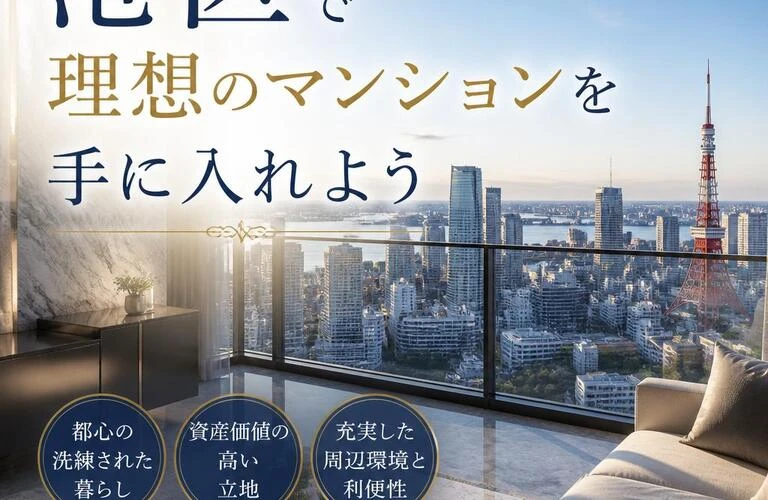 港区で理想のマンションを手に入れよう