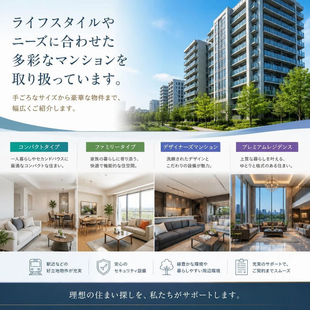 あなたにぴったりのマンション