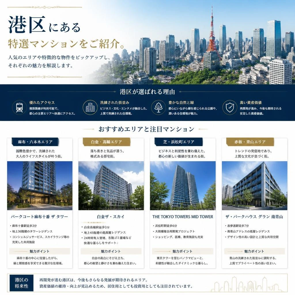 おすすめの港区マンション