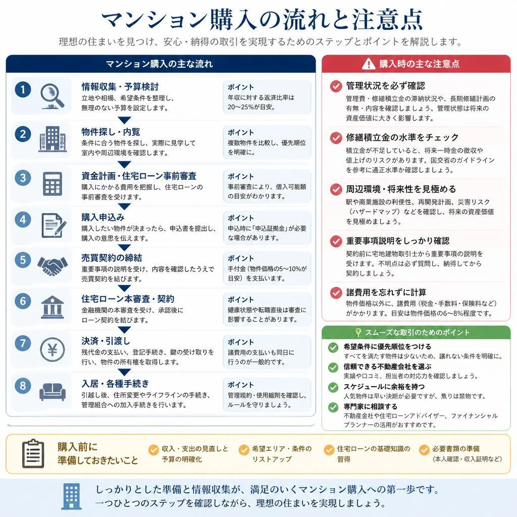 5. 購入の流れと注意点