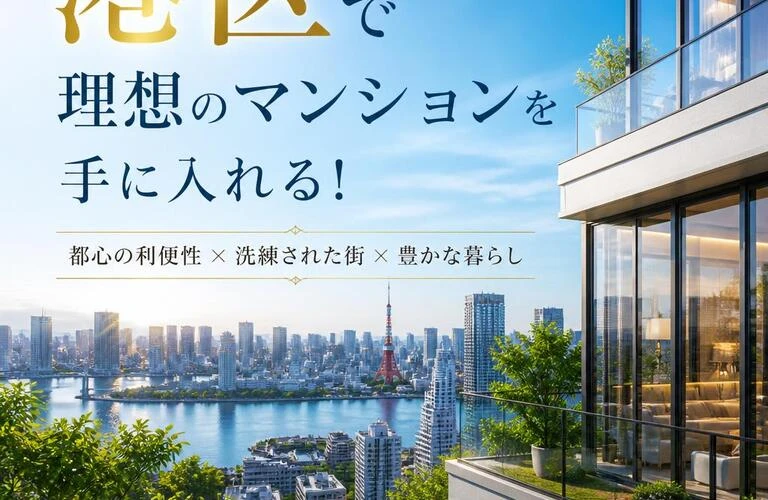 港区で理想のマンションを手に入れる！