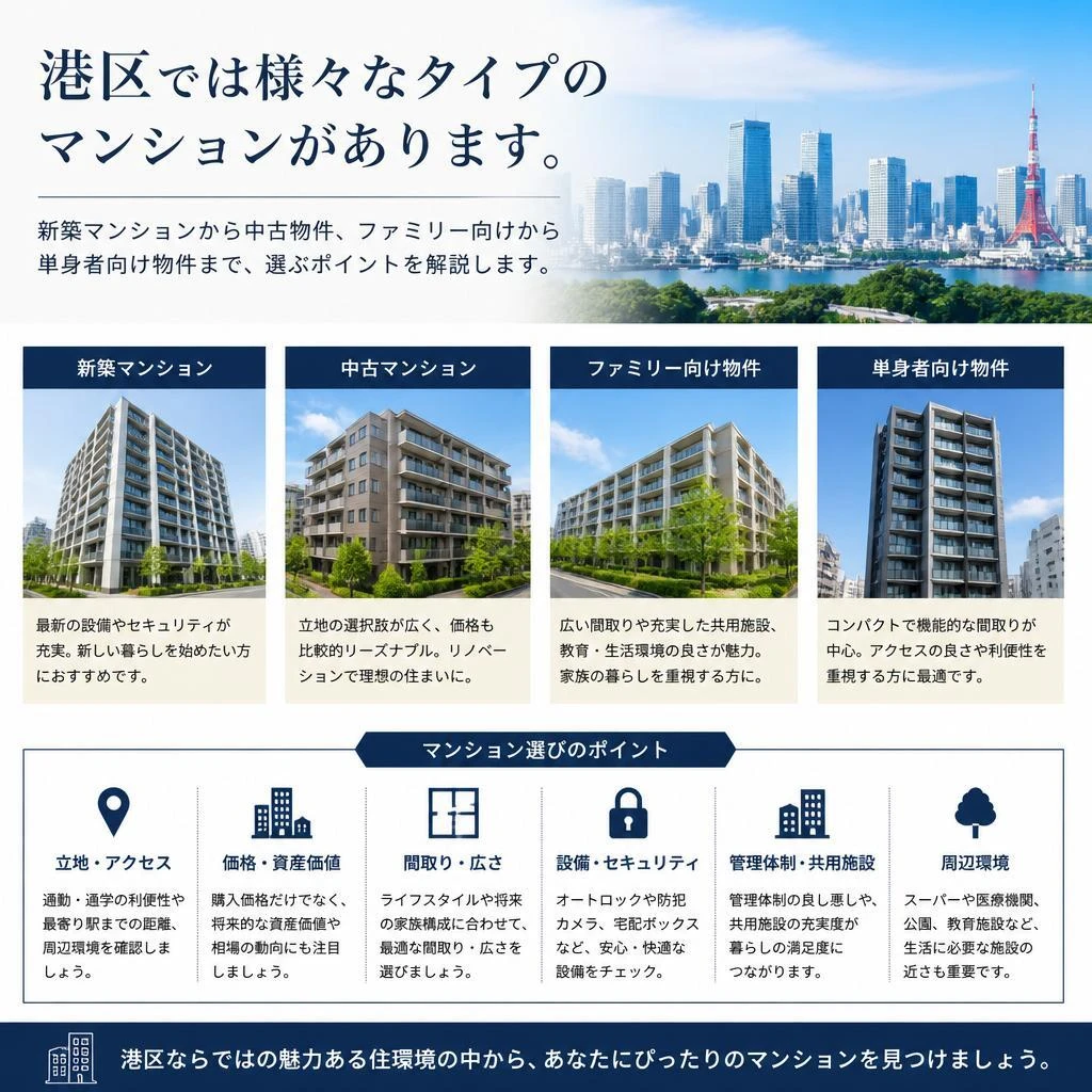 物件の種類と選び方