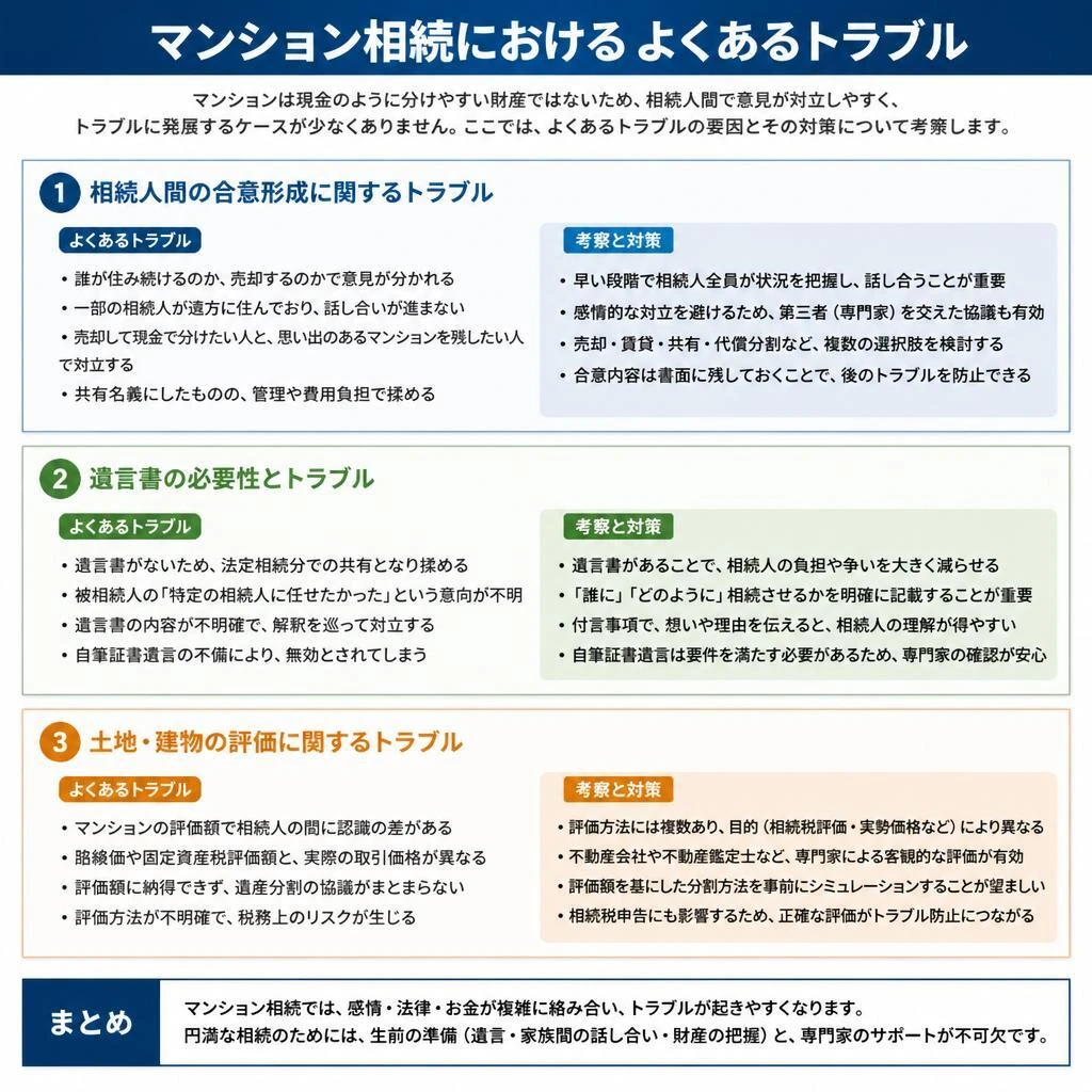 トラブルを避けるために