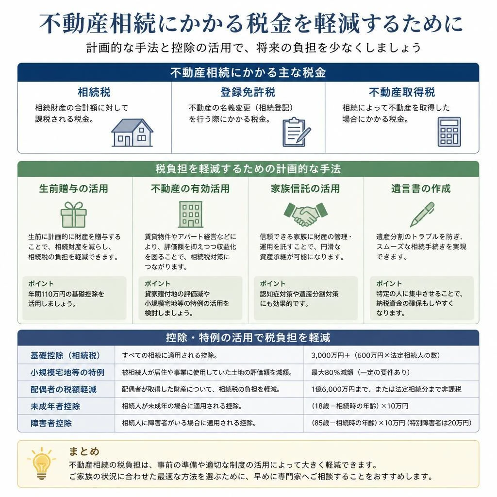 相続税の軽減方法