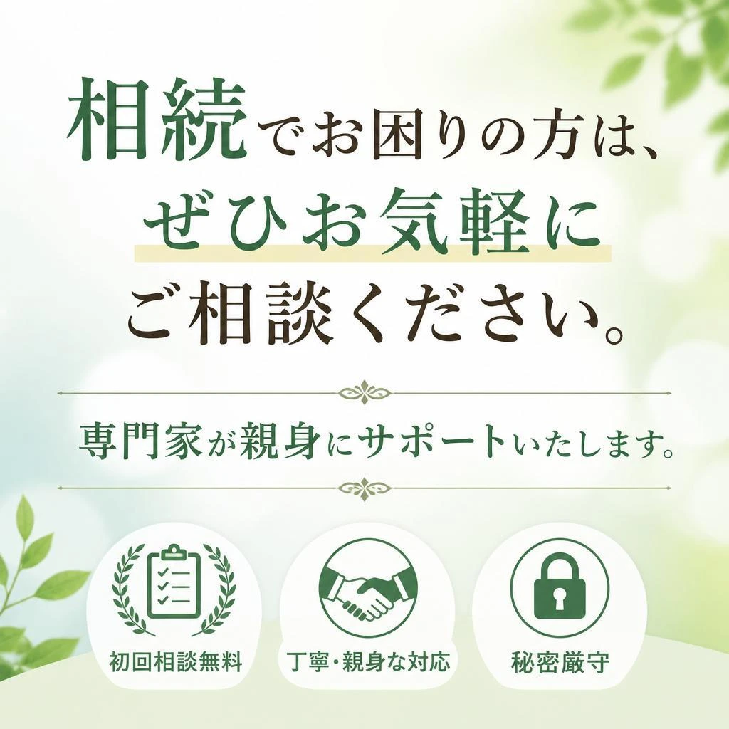 まずは無料相談を！