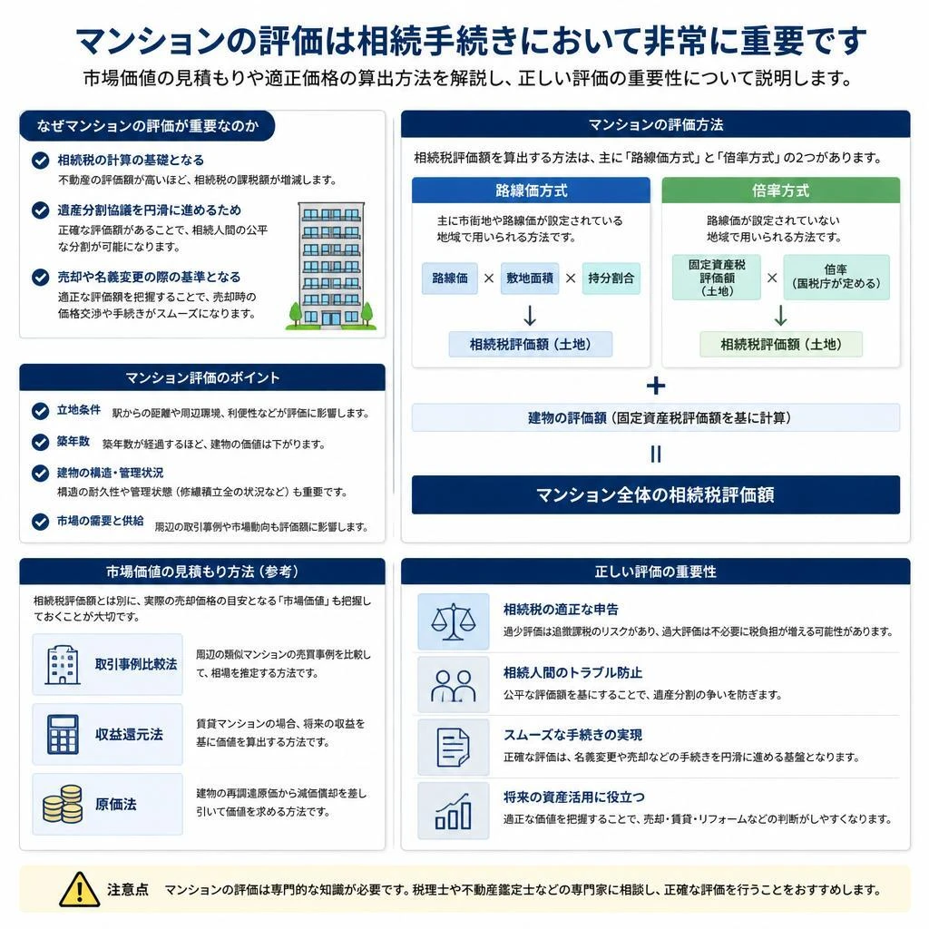 相続におけるマンションの評価方法
