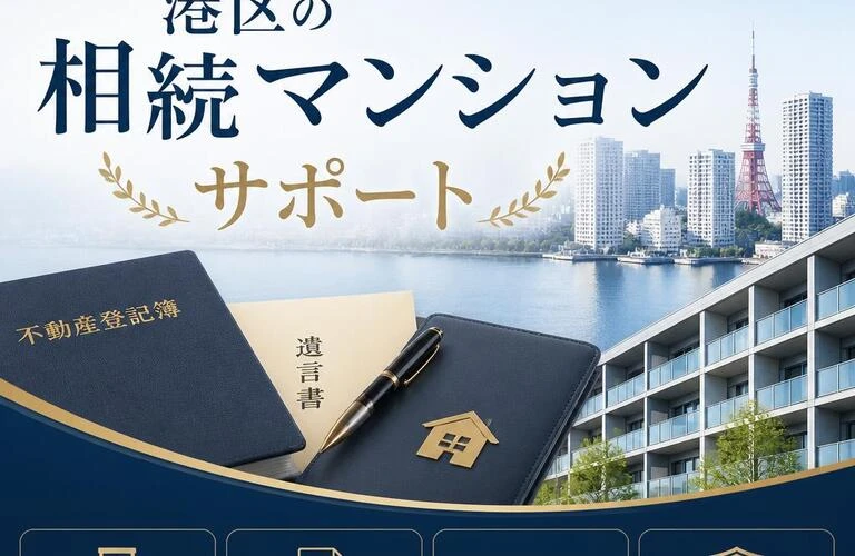 大切な資産を守る、港区の相続マンションサポート