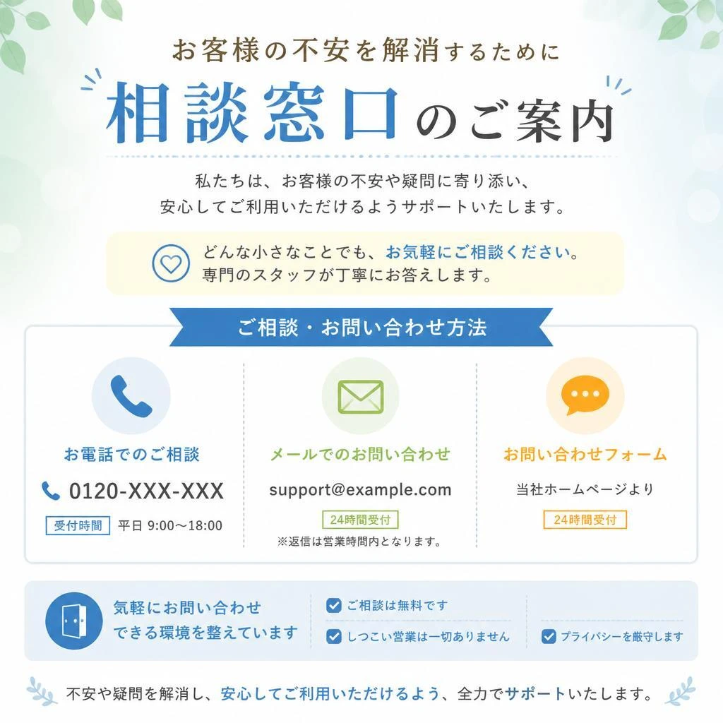 7. お問い合わせ・相談窓口