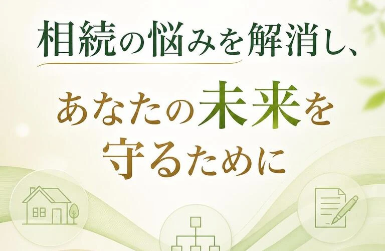 相続の悩みを解消し、あなたの未来を守るために