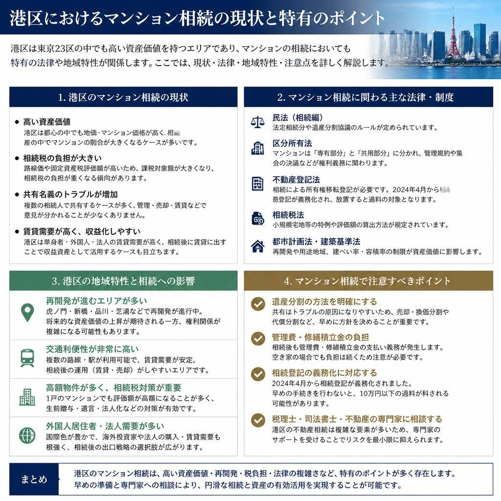 2. 港区のマンション相続事情