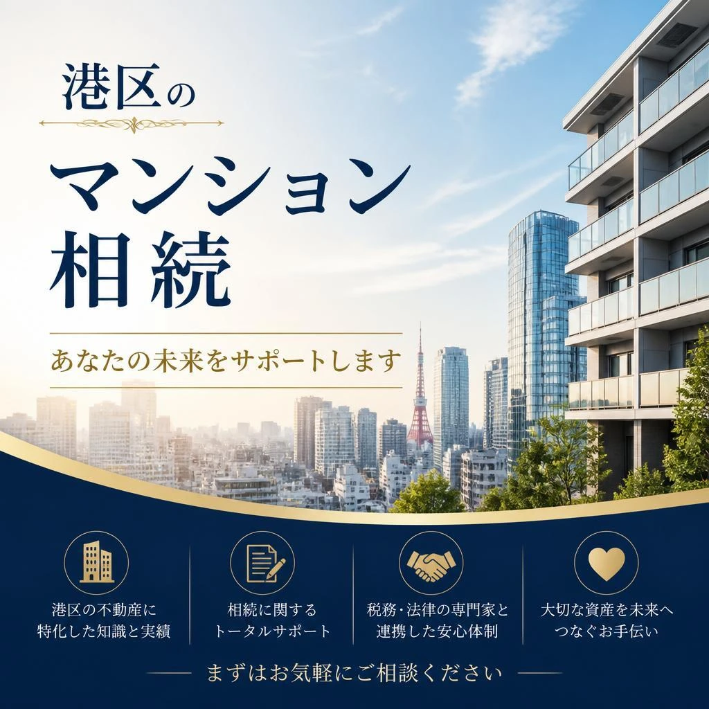 港区のマンション相続、あなたの未来をサポートします