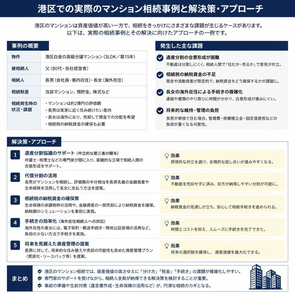 実際の相続事例とその解決法