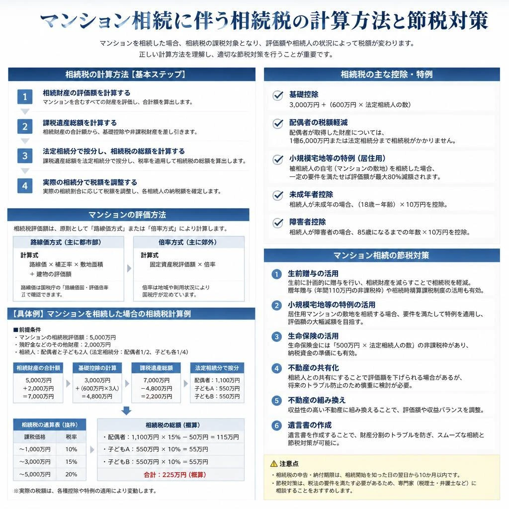 相続税を抑えるためのポイント