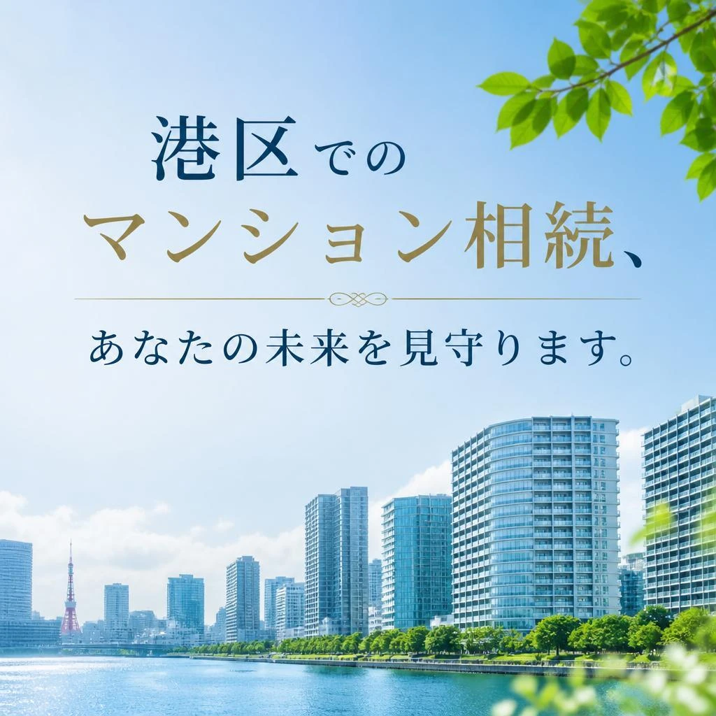 港区でのマンション相続、あなたの未来を見守ります。