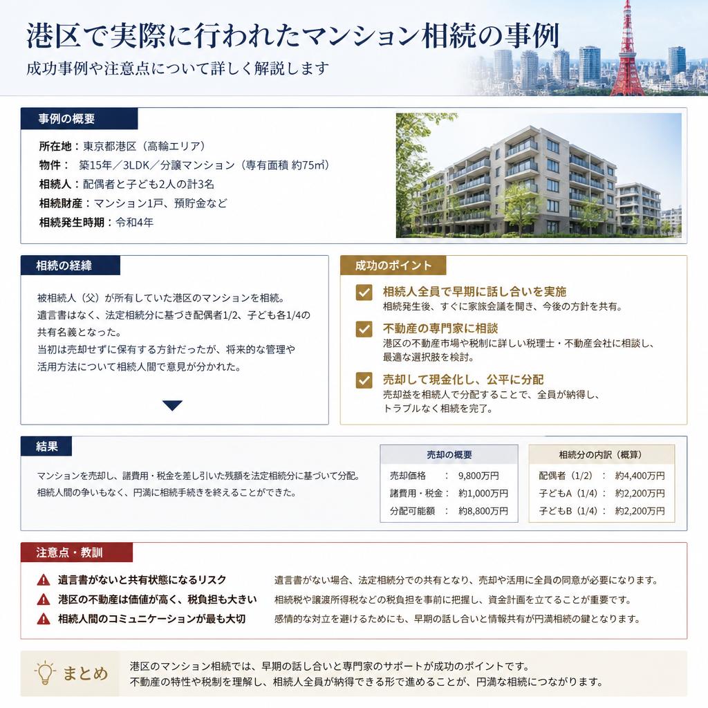 実際の相続事例紹介