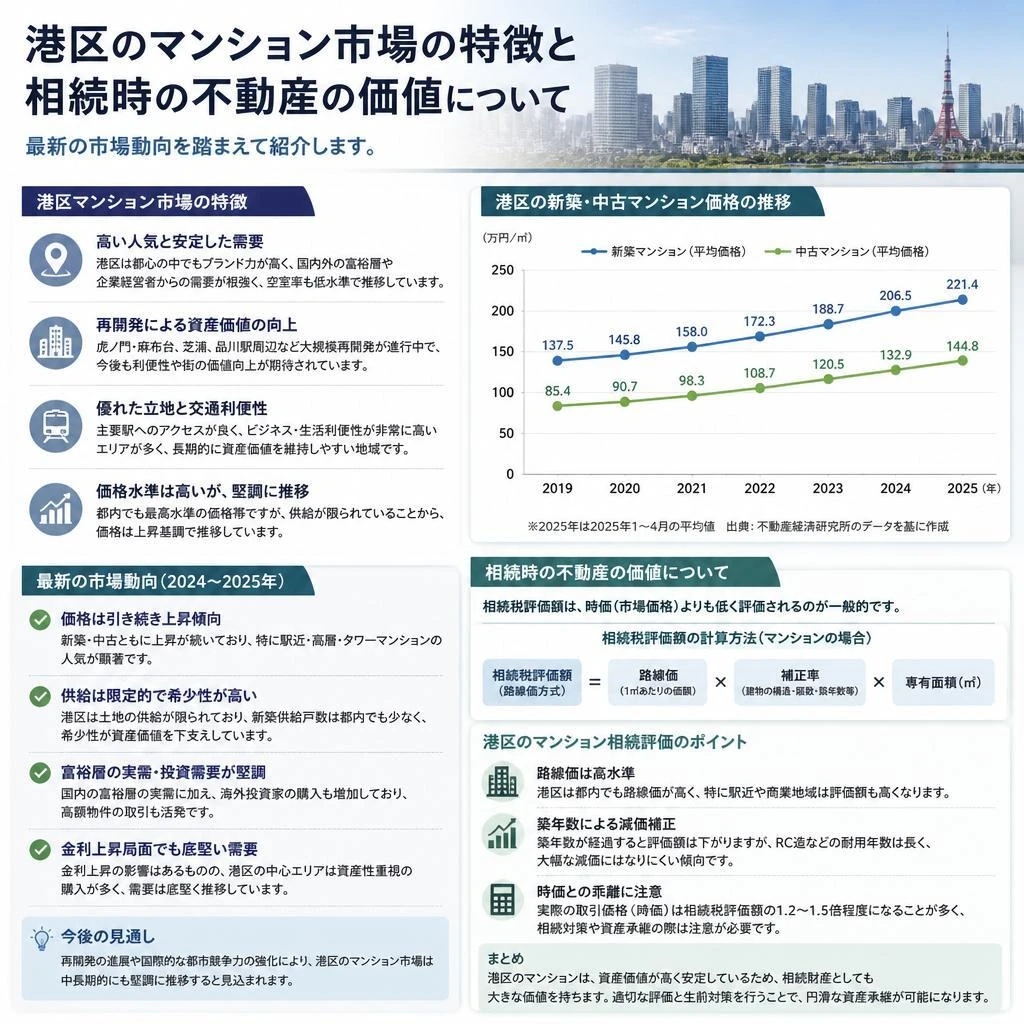 港区のマンション市場の現状