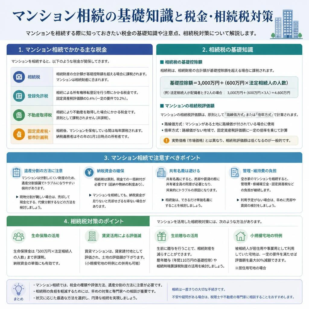 相続に伴う税金の知識