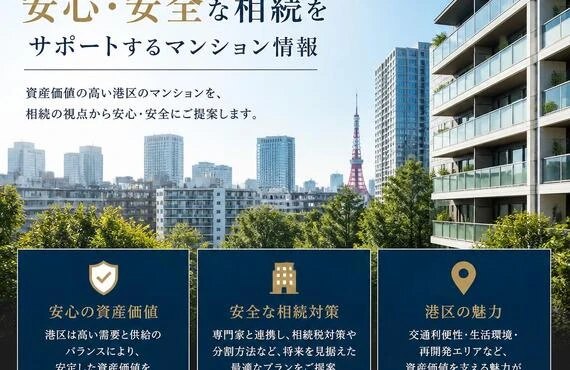 港区で安心・安全な相続をサポートするマンション情報