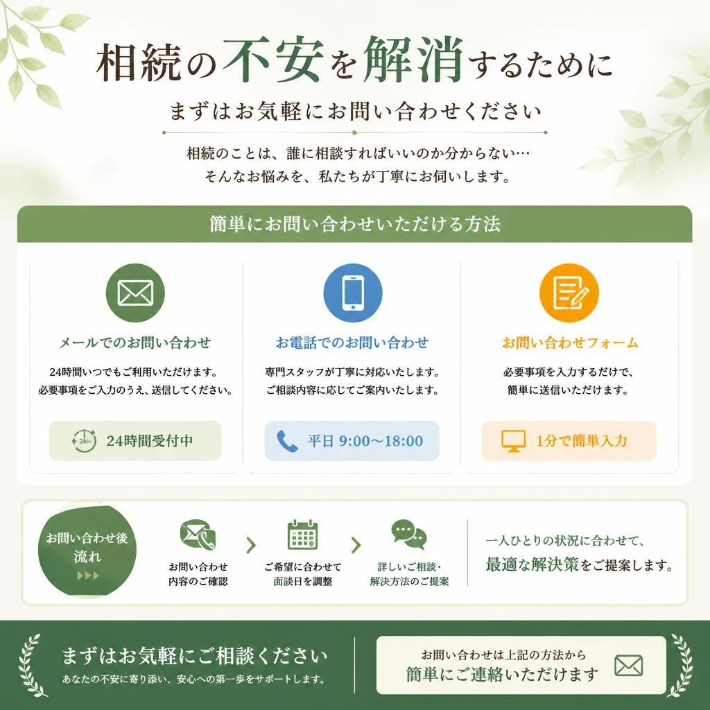 7. お問い合わせ・相談予約